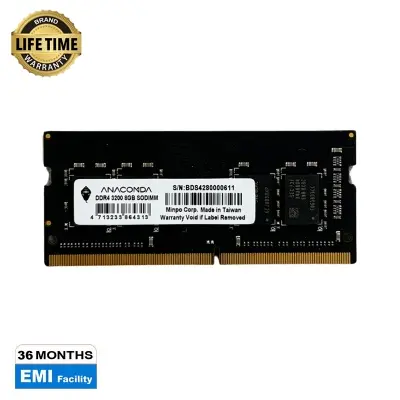 Picture of Anacomda 8GB DDR4 3200MHz SODIMM Laptop RAM(8GB DDR4 3200MHz)