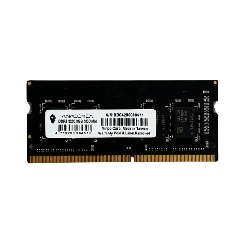Picture of Anacomda 8GB DDR4 3200MHz SODIMM Laptop RAM(8GB DDR4 3200MHz)