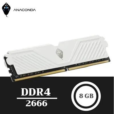 Picture of Anacomda 16GB DDR4 2666MHz Desktop Ram (White)(16GB DDR4 2666MHz)