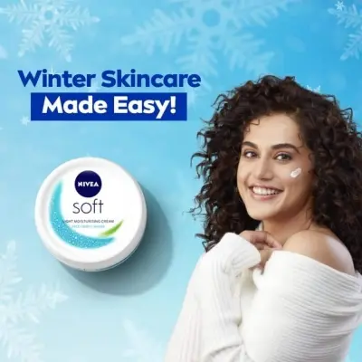Picture of NIVEA Soft Light Moisturising Cream 100ml For Face Body Hands(Fresh)