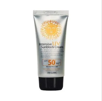 Picture of 3W Clinic Intensive UV Sunblock Cream SPF 50+PA+++ 70ml