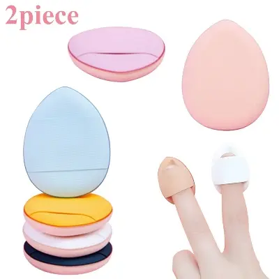 Picture of Finger Puff Sponge Makeup Mini Partial Concealer Sponge(2piece)