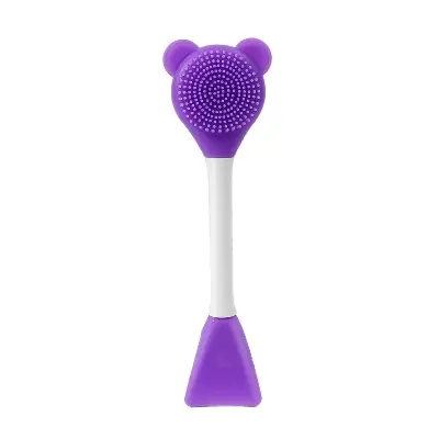 Picture of 1Pcs Bear Silicone Double Head Facial Mask Brush