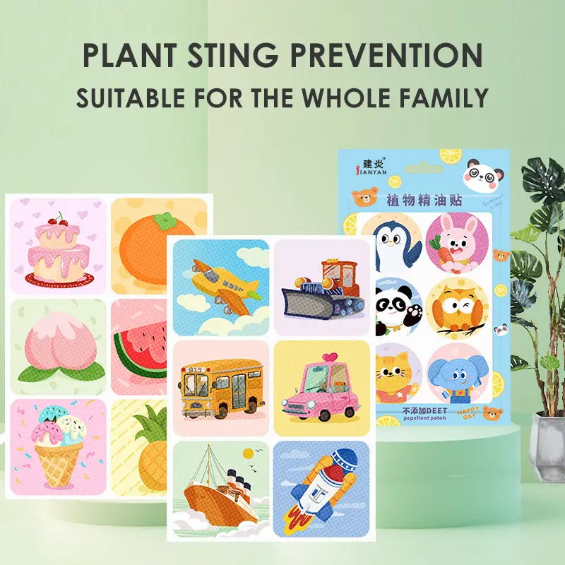 Picture of Be Care 36pcs Plant Essential Oil Mosquito Repellent Patch / Suitable Babies / Children / Pregnant Women