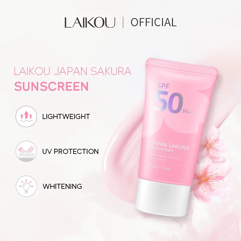 Picture of Laikou Japan Sakura Sunscreen SPF 50PA+