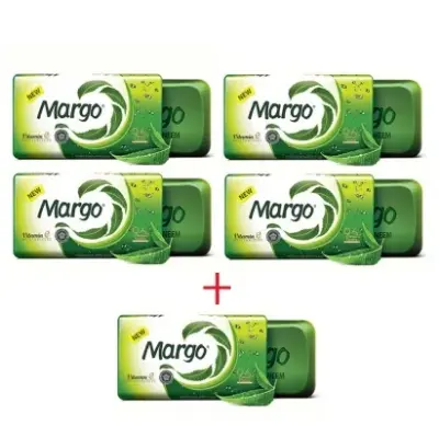 Picture of Margo Soap Neem(100gram X 5 piece)
