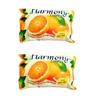 Picture of Harmony Fruity Orange Soap 45gm(2piece)