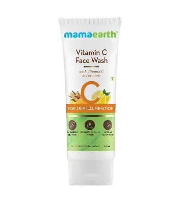 Picture of Mamaearth Vitamin C Face Wash With Vitamin C and Turmeric For Skin Illumination 100ml