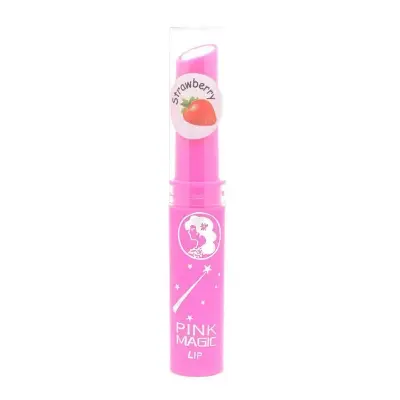 Picture of Pink Magic Strawberry Lip Balm Color Transforming Lip Balm 3pcs