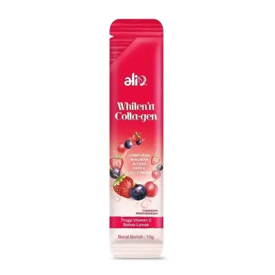 Picture of ALIA Whiten'N Colla-Gen Botanical Beverage Mix Berries & L-gluta (Made in Malaysia)(1piece X 10gram)