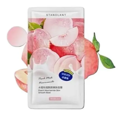 Picture of BIO AQUA Aloe Vera / VENZEN Peach Collagen Sleep Mask Plant Essence Cream 2ml X 5piece(VENZEN Peach 5piece)