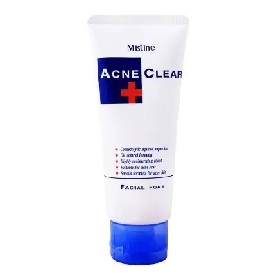 Picture of Mistine Acne Clear Oil Control Facial Foam Face Wash 85g