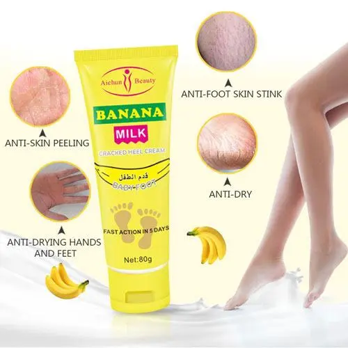 Picture of Aichun Beauty Banana Milk Cracked Heel Cream 80gm