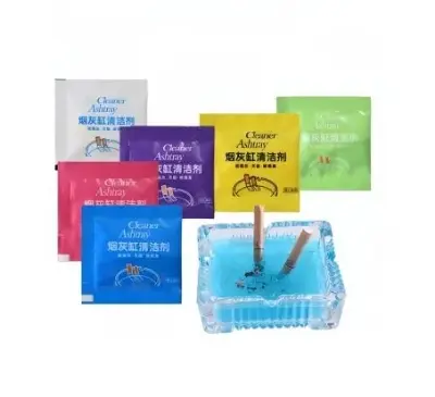 Picture of Be Care Disposable Ashtray Cleaner Household/Car Anti Fly Ash Office Cleaning Smoke Remover Fashionable Lazy Odor 6Color 6piece