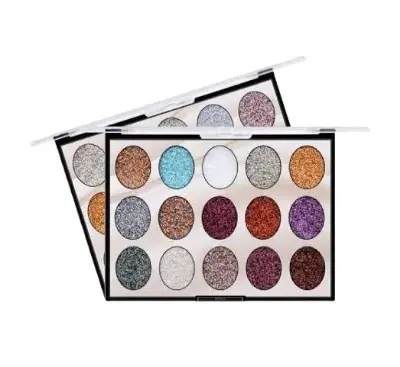 Picture of MISS ROSE 15 Color Eyeshadow 3D Colorful Waterproof Eye Shadow Palette