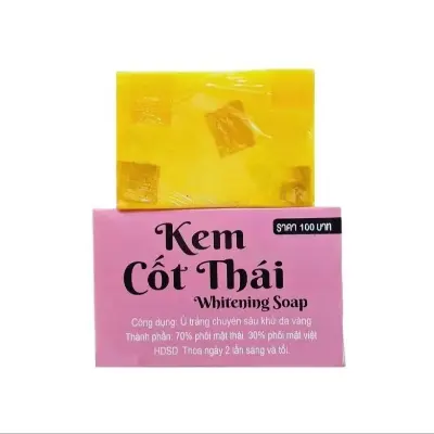 Picture of Kem Cot Thai Whitening Soap Skin Lightening Bar 100g