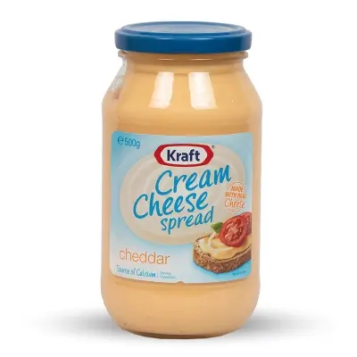 Picture of Kraft Cheddar Cream Cheese Spread 500 G