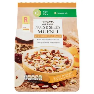 Picture of Tesco Nuts And Seeds Muesli - 500Gm Uk