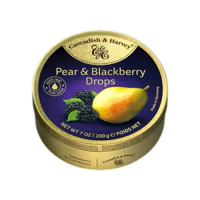 Picture of Cavendish & Harvey Pear & Plackberry Drops-200gm