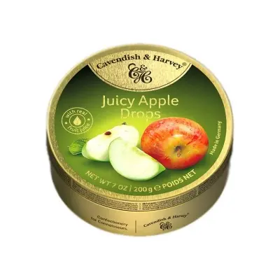 Picture of Cavendish & Harvey Juicy Apple Drops - 200g
