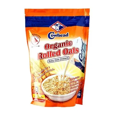 Picture of Cowhead Baby Oats Instant Organic Rolled Oats - 500Gm