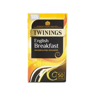 Picture of Twinings English Breakfast 50pc Tea Bags-145gm