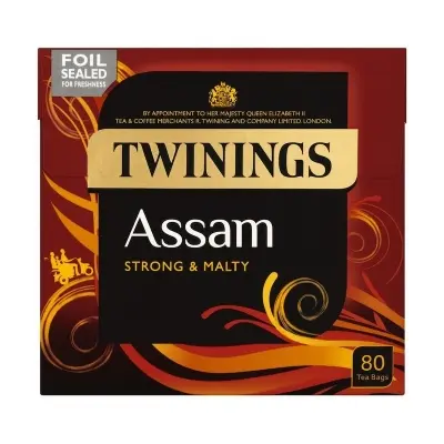Picture of Twinings Assam Strong and Malty Tea Bag- 80 Tea Bags