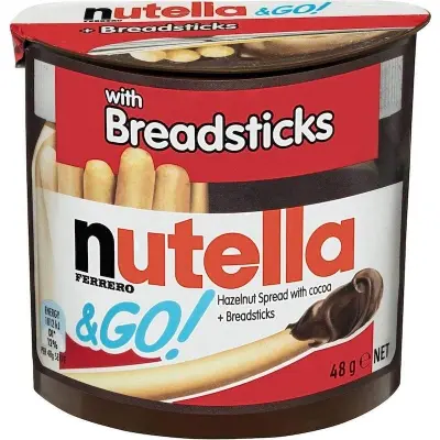 Picture of Nutella & Go Withbreadsticks-48gm(UK)