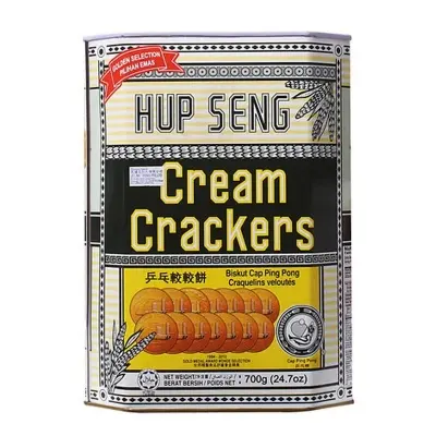 Picture of Hup Seng Cream Crackers Tin Hup Seng-700 Gm