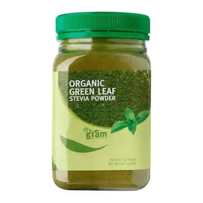Picture of Dr Gram Organic Green Leaf Stevia Powder 150gm