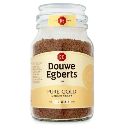 Picture of Douwe Egberts Pure Gold Instant Coffee 95gm (Netherlands)