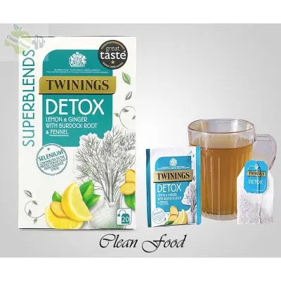 Picture of Twinging Detox Tea (20 Satch) - green tea