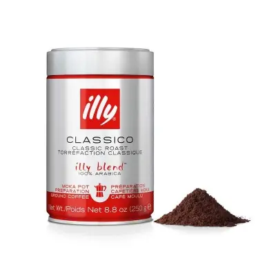 Picture of illy Classico Moka Mediam Ground Coffee - 250Gm