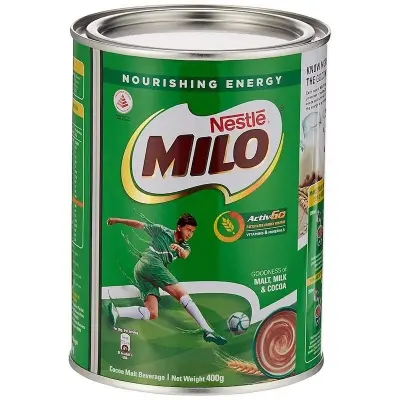Picture of Milo Instant Malt Chocolate Drinking Powder Tin 400g