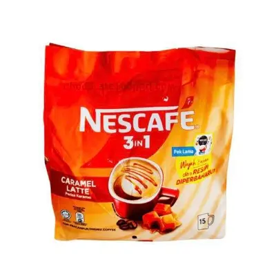 Picture of Nescaf Latte Caramel 15Stick×23Gm