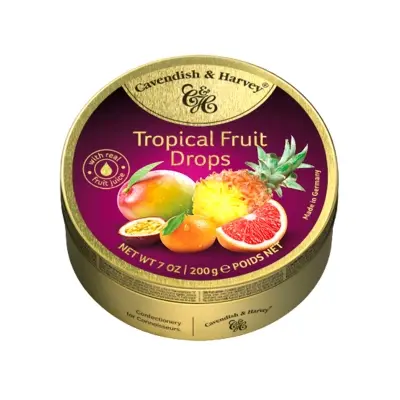 Picture of Cavendish & Harvey Tropical Fruit Drops - 200gm