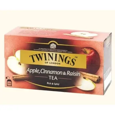 Picture of Twinings Apple Cinnamon And Raisin Tea-25Tea Bags(Uk) - Green Tea