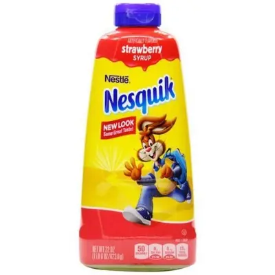 Picture of Nesquick Strawberry Syrup-623.6gm