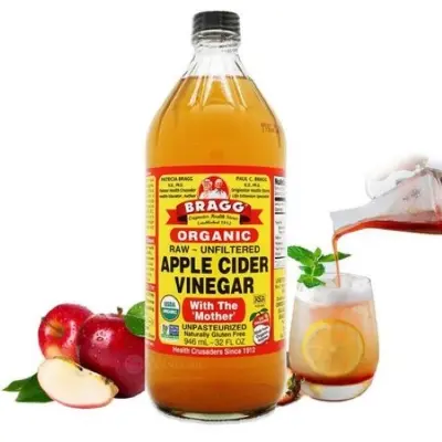 Picture of Apple Cider Vinegar with The Mother (Raw-Unfiltered) - 946ml
