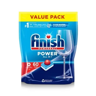 Picture of Finish Powerball  Power All in 1 -60 Tablets