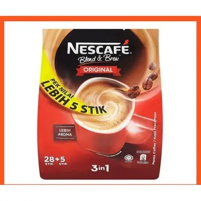 Picture of Nescaf Blend & Brew Instant Coffe 1 Pack (33 Stick)Malaysia