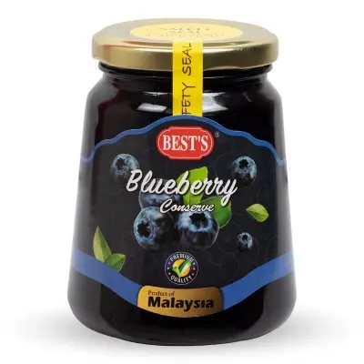 Picture of BEST'S Blueberry Conserve Jam (Malaysia) 450gm