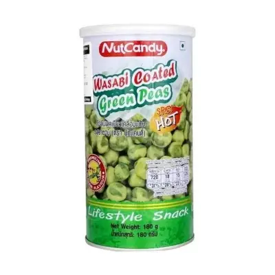 Picture of Nut Candy Wasabi Coated Green Peas (Spicy Hot) -160 GM