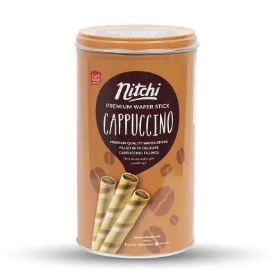Picture of Nitchi Premium Wafer Stick CAPPUCCINO 330gm (Indonesia)