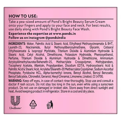 Picture of Pond's Bright Beauty Serum Cream 23g (Imported)