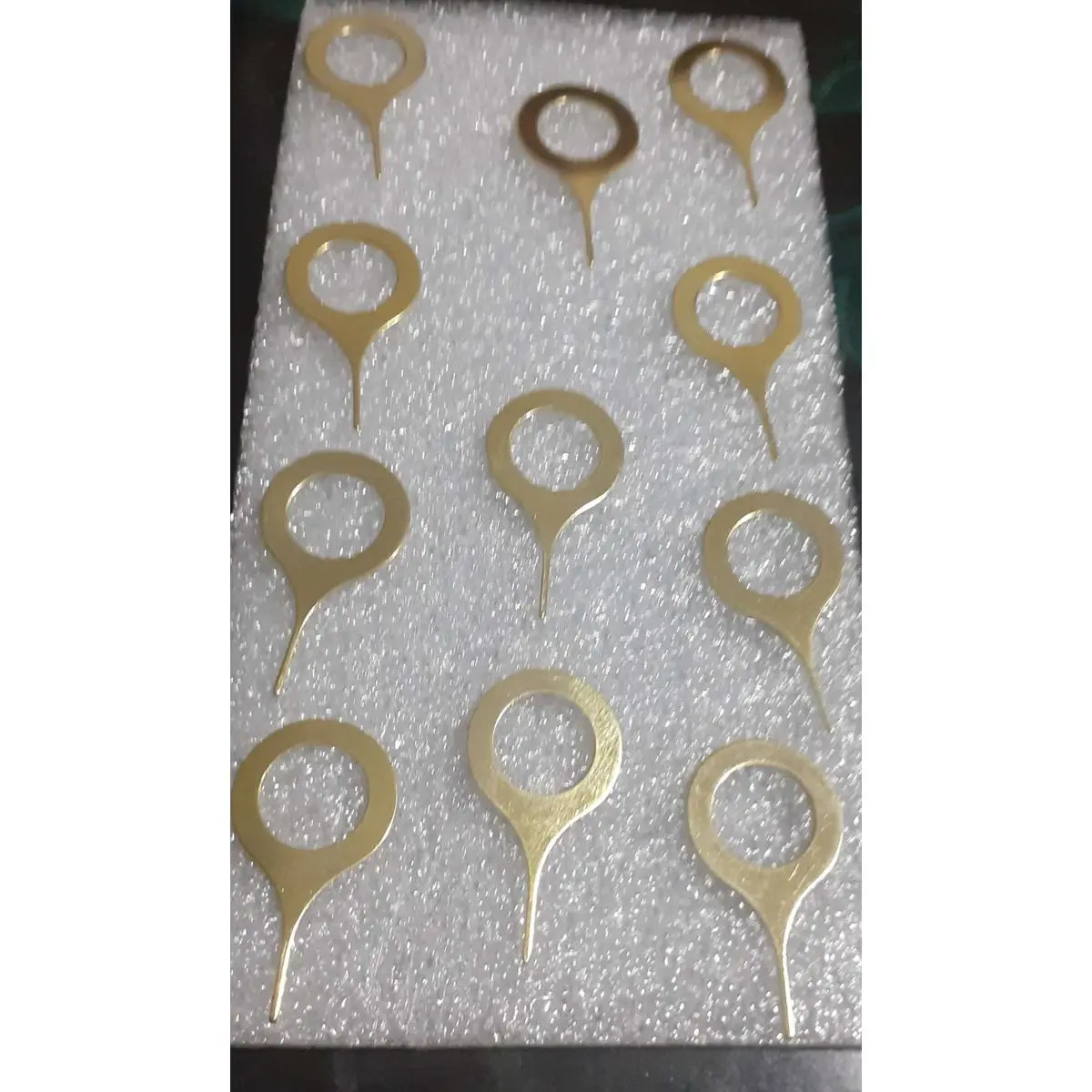 Picture of Sim Card Eject Pin Tray Holder(Golden)- 50 pcs