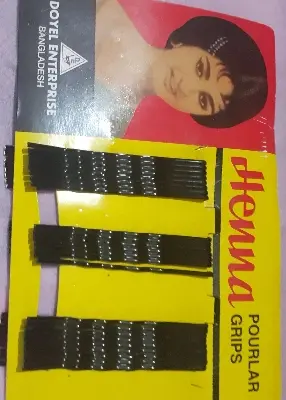 Picture of Hair Clips (Hena)-6 Pair or 12 pcs or 1 dozen