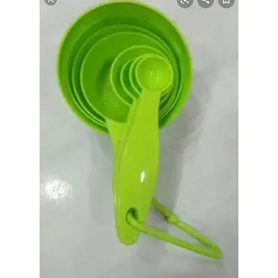 Picture of Measurement Cup Set (with 8 Pieces)- Green Colour