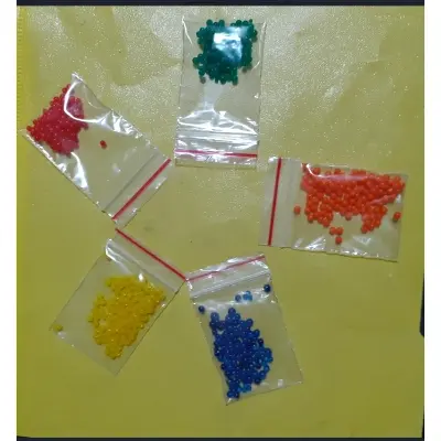 Picture of Magic or Jelly Ball - 5 colors (Blue, Red,Orange, yellow,&green)- 100 pcs per packet