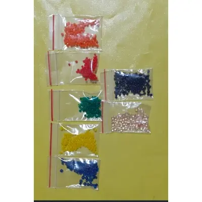 Picture of Rainbow Magic or Jelly Ball - 7 colors (Blue, Red,Orange, yellow,green,purple & transparentor water color)- 100 pcs per packet